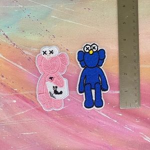 KAWS FIGURE Iron on patches